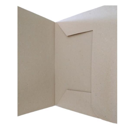 BREFIOCART MANILLA CARTELLINE 3 LEMBI IN CARTONCINO 190 GR 250X330MM COL. GRIGIO CONF 50 Pz.